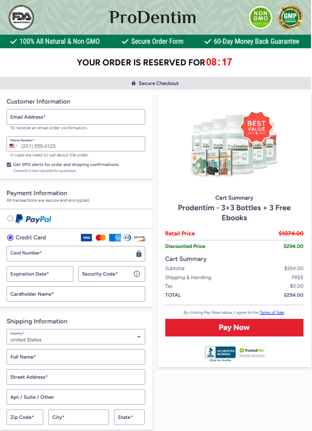 ProDentim-Secure-Checkout